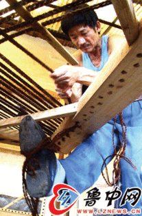 棕繩為床 博山特產(chǎn)大漆棕床的工藝與傳承